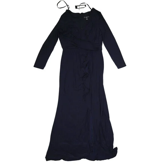 long sleeve wedding guest dress winter Burgundy Velvet Dress - Bridesmaid Dress main image 0